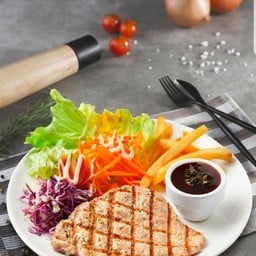 ข้าวแกงแม่หมู & สเต๊กลุงใหญ่