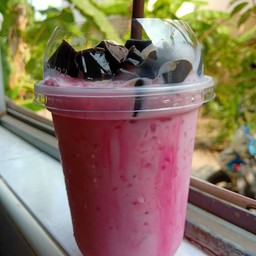 เฉาก๊วยนมชมพู