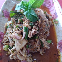 ลาบหมูวุ้นเส้น