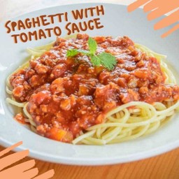 Spaghetti With Tomoto Sauce