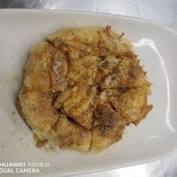 โรตี ไข่ดาว หอมพริกไทย