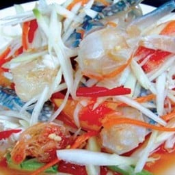 ตำปูม้า ไม่ใส่ปลาร้า