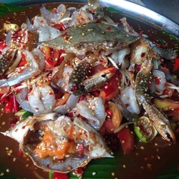 ตำเหลาทะเล ปลาร้า