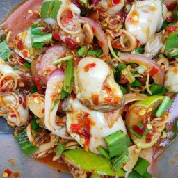 ยำพล่าหอยนางรม