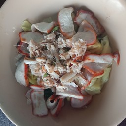 เกี๊ยวปู หมูแดง