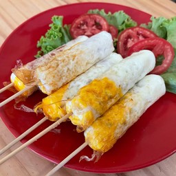 ไข้ม้วนเสียบไม้