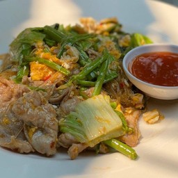 Stir Fried Sukiyaki - สุกี้แห้ง