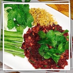ลาบแดงหมู