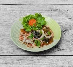 ยำไข่เยี่ยวม้า