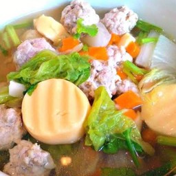 ต้มจืดเต้าหู้หมูสับ