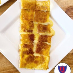 โรตีใส่ไข่+แฮมชีส