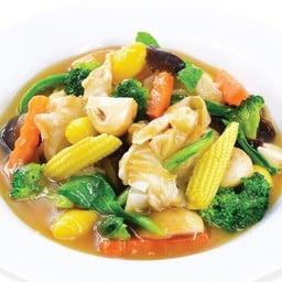 ราดหน้าผักรวม