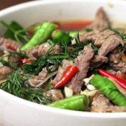 ส้มตำลาวลาว  ตามสั่ง อัมพวา
