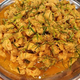 พริกแกงไก่ราดข้าวแซ่บเว่อร์..!!!