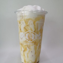 นมสดคาราเมล เย็น (22oz)