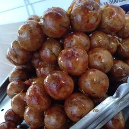 ไส้อั่วเมืองเหนือ สูตรยายใบ อุตรดิตถ์