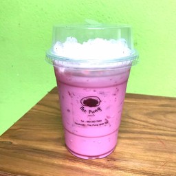 Pink milk นมชมพู เย็น