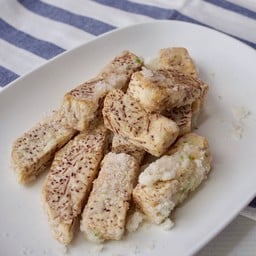 เผือกหิมะฉาบน้ำตาล