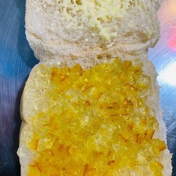 ปังปิ้งเนยแยมส้ม