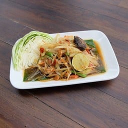 ส้มตำไทยใส่ปู1