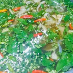 ต้มยำน้ำใสเห็ดรวม