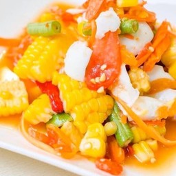 ตำข้าวโพดเจ
