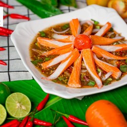 ยำปูอัดเบนโตะ