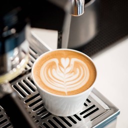 Hot cappuccino