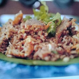 ข้าวผัดพริกเผาปลาสลิด