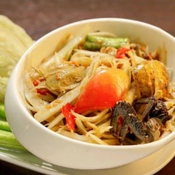 ส้มตำ (ส้มตำไทย ,  ส้มตำปู, ส้มตำสามรส)