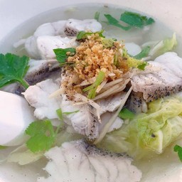 ข้าวต้มปลากะพง