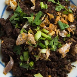 T6 - ลาบหมูคั่ว