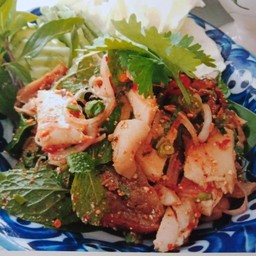 ลาบไก่ย่าง