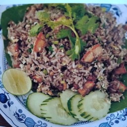 ข้าวผัดกากหมู