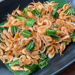 [ลด20%] - กุ้งฝอยทอด+ปีกไก่ทอด+สามชั้นทอด