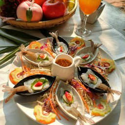 กุ้งแช่น้ำปลา