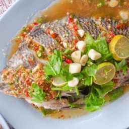 น้องปันไปร์ทเด็กขายปลา ปลานึ่งมะนาวรสแซ่บ