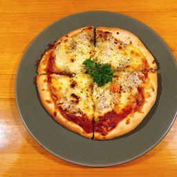 พิซซ่าทูน่าครีมชีส