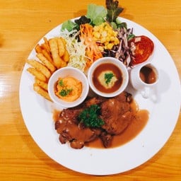 สเต๊กหมูสันคอ