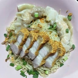วชิรบะหมี่เกี๊ยวกุ้ง เป็ดย่างฮ่องกง