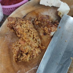 ข้าวไก่ทอด