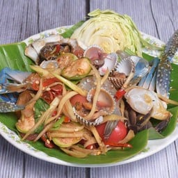 หมูปลาร้าล้อเบียด@ส้มตำคุณนาย