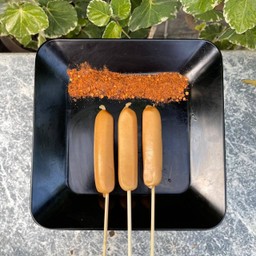 ไส้กรอกหนังกรอบไก่