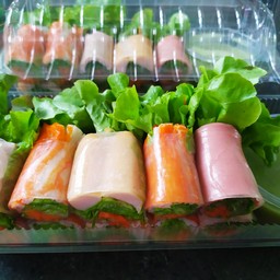 สลัดโรล สลัดผักออร์แกนิก