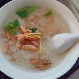 ข้าวต้มเนื้อปู
