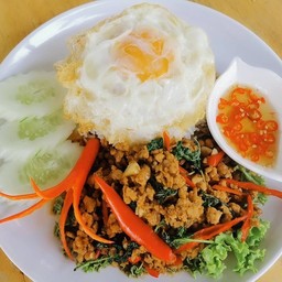 ข้าวกระเพราหมูสับ