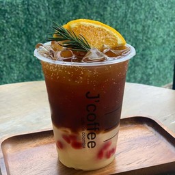 Yuzu sparking coffee