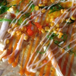 ไข่ ข้าวโพด ปูอัด ยำสาหร่าย ไข่ปลา