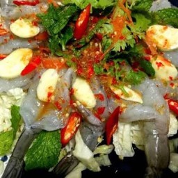 กุ้งแช่น้ำปลา