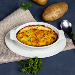 ทูโทน (ผักโขม และมันบดอบชีส)